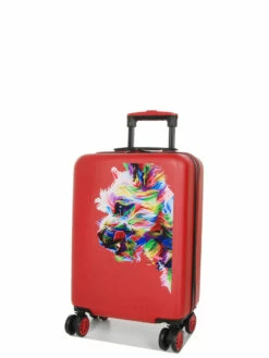 Valise Aérial Animals Yorkshire 55 Cm - Valise Cabine Polyvalente et Légère