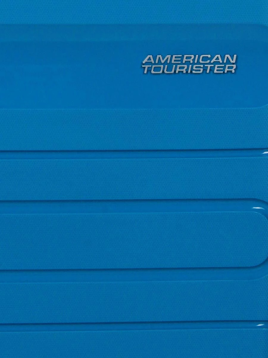 Valise American Tourister Sunside 68 cm - Grand format pour voyage - Polycarbonate léger - Roulettes multidirectionnelles - Française – Image 15