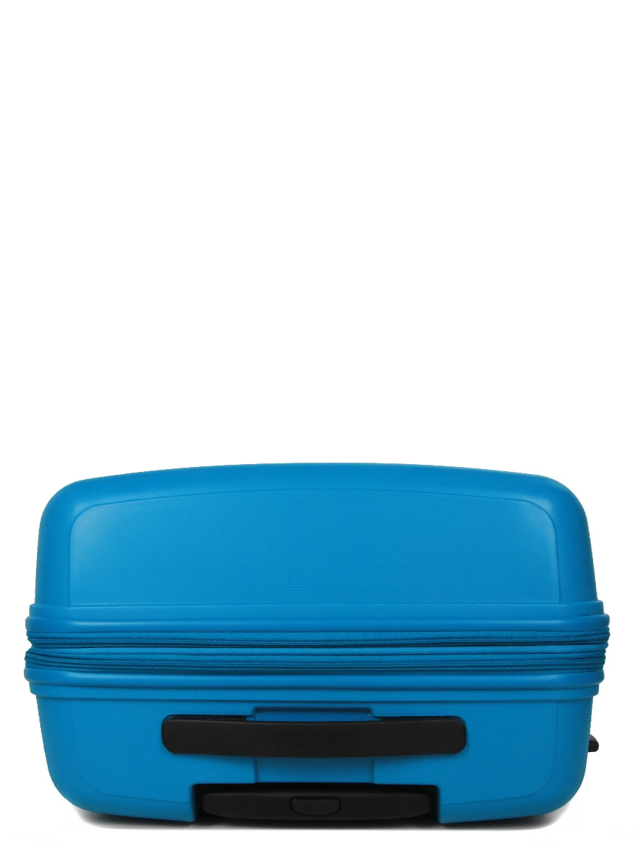 Valise American Tourister Sunside 68 cm - Grand format pour voyage - Polycarbonate léger - Roulettes multidirectionnelles - Française – Image 9