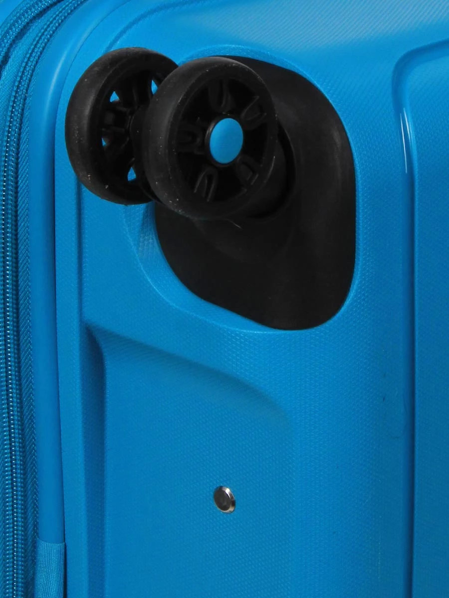 Valise American Tourister Sunside 68 cm - Grand format pour voyage - Polycarbonate léger - Roulettes multidirectionnelles - Française – Image 12