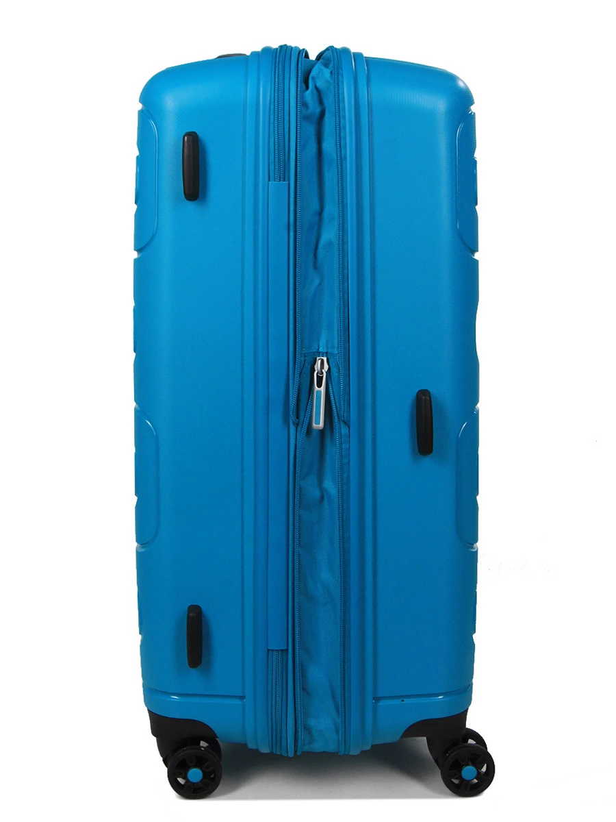 Valise American Tourister Sunside 68 cm - Grand format pour voyage - Polycarbonate léger - Roulettes multidirectionnelles - Française – Image 7