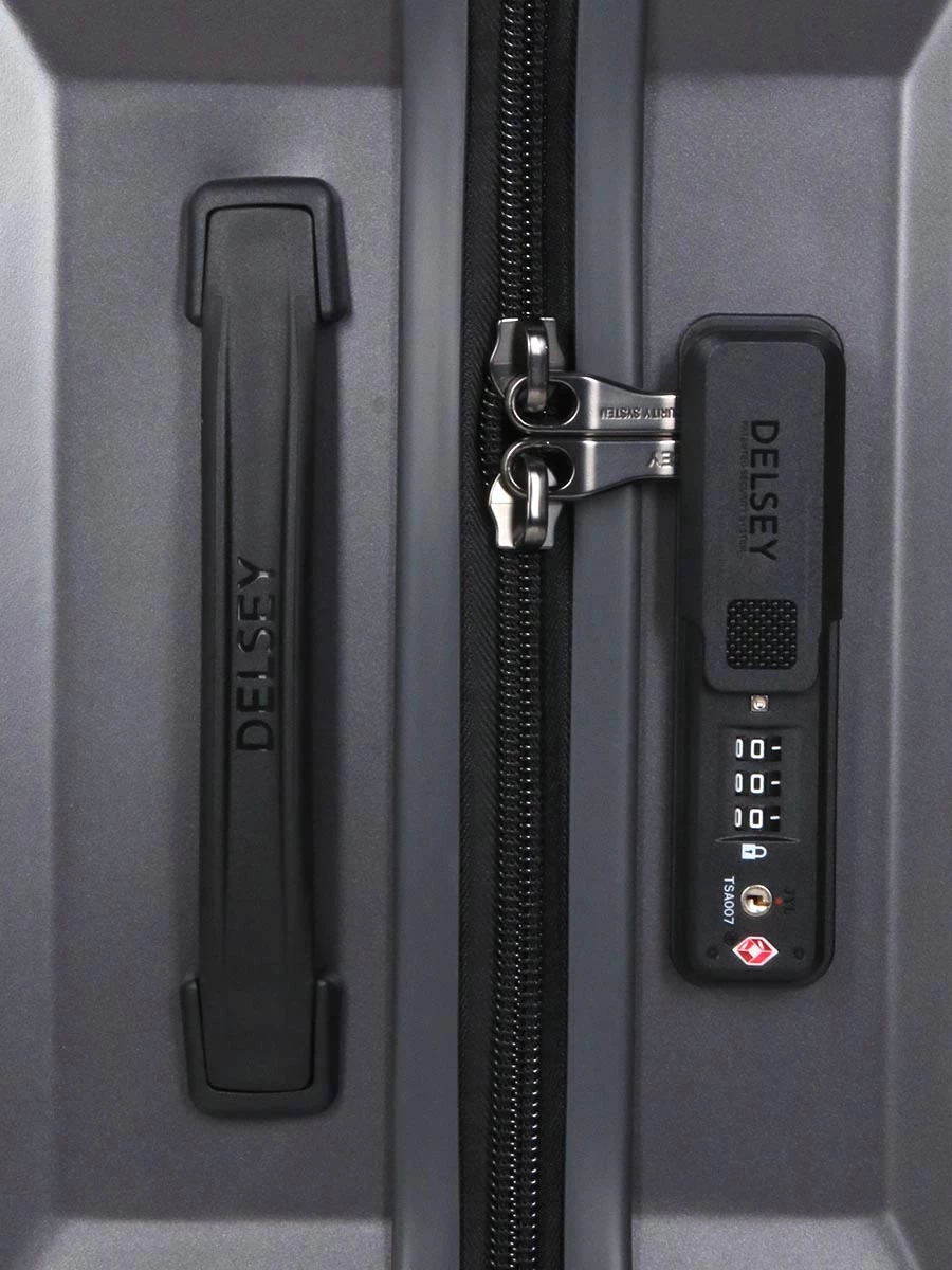 Valise Delsey Securitime Zip Trunk 73 Cm - Grand Bagage Cabine Sécurisé – Image 12