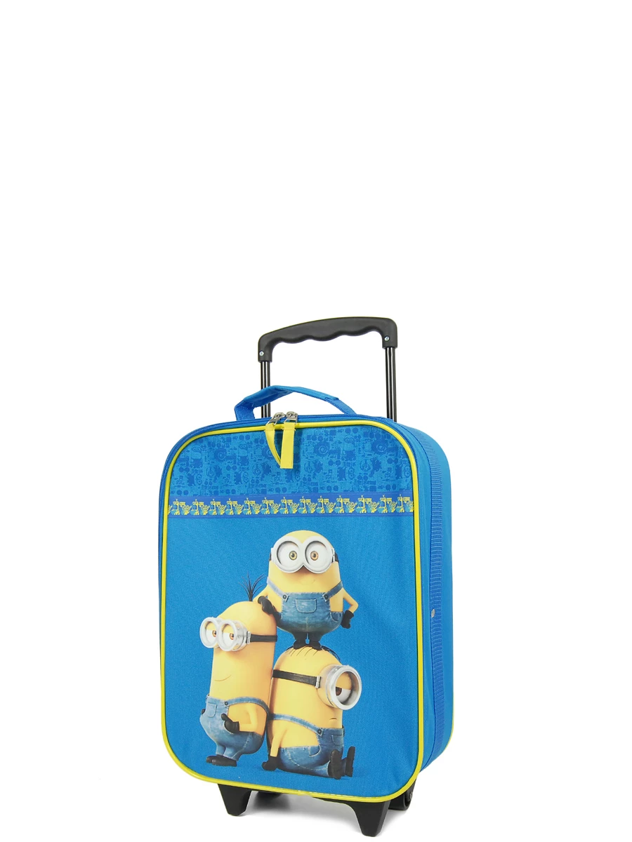Valise Les Minions 48 cm - Valise pour Enfants avec Poignée, Design Amusant