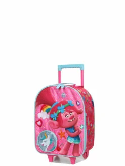 Valise Heys Les Trolls Poppy's Unicorn 47 Cm - Léger et Pratique pour Enfants