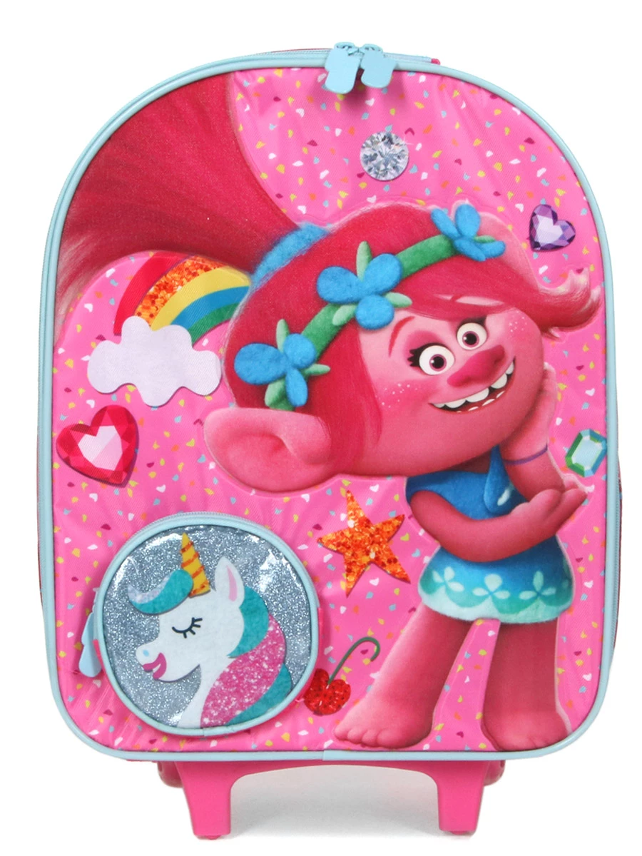 Valise Heys Les Trolls Poppy's Unicorn 47 Cm - Léger et Pratique pour Enfants – Image 3