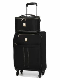 Valise Lys Las Vegas 55 Cm Et Vanity - Valise Cabine Polyvalente et Élégante