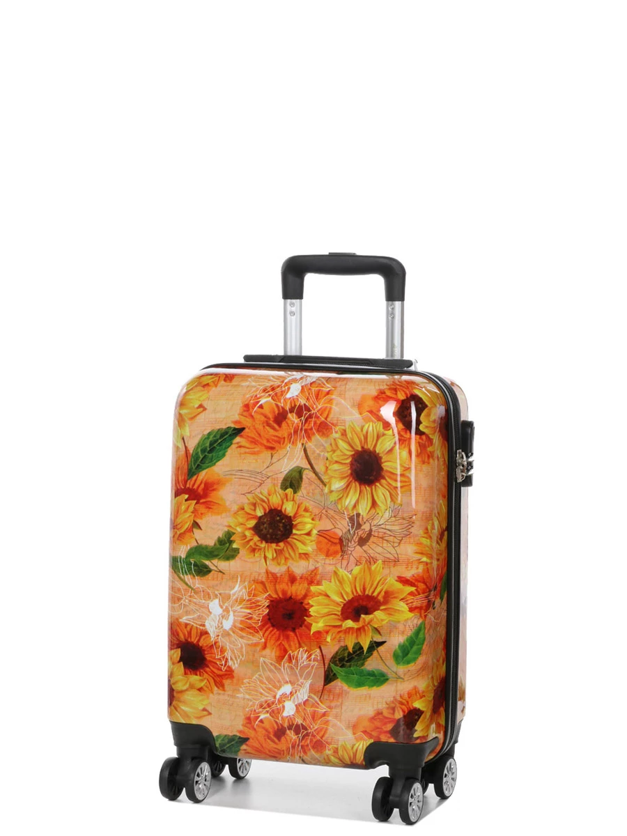 Valise Madisson Tournesol 55 Cm - Valise Cabine Polyvalente et Légère