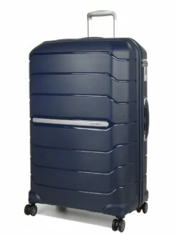 Valise Samsonite Flux 81 cm - Grande Valise Rigide Polycarbonate - Malle Cabine avec Roues et Poignée Ergonomique