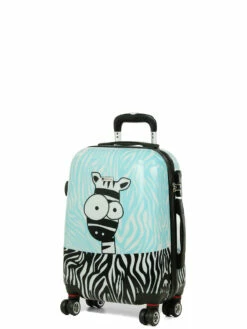 Valise Worldline Zebra 54 Cm - Valise Cabine Léger et Pratique