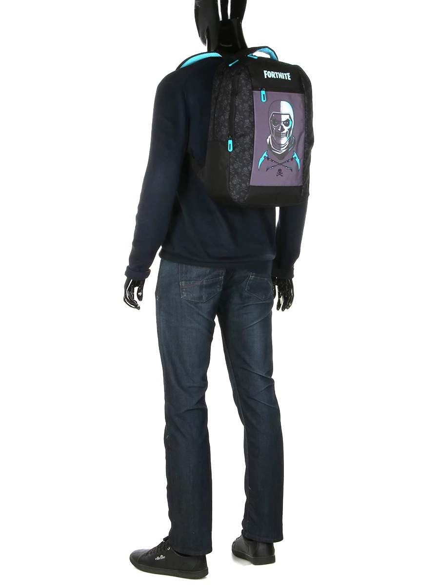 Sac à Dos Fortnite Skull Trooper - 2 Compartiments | Durable et Léger – Image 13