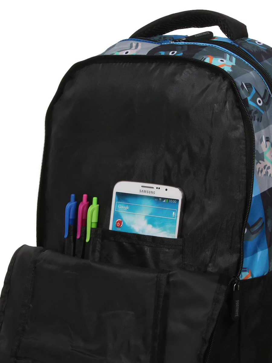 Sac à Dos Fortnite Patch Bleu - Style Moderne et Confortable pour Fans de Jeux – Image 12