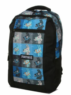 Sac à Dos Fortnite Patch Bleu - Style Moderne et Confortable pour Fans de Jeux