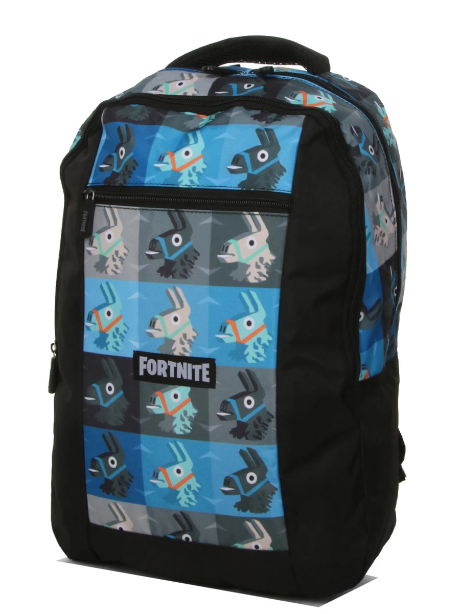 Sac à Dos Fortnite Patch Bleu - Style Moderne et Confortable pour Fans de Jeux