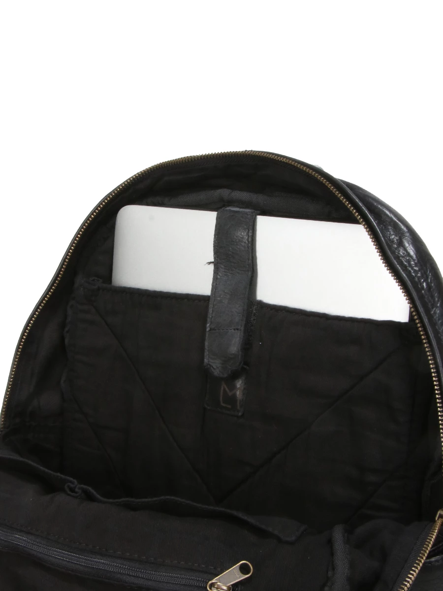 Sac à Dos LM Maroquinerie Wash Le Classique M - Élégant et Fonctionnel – Image 9