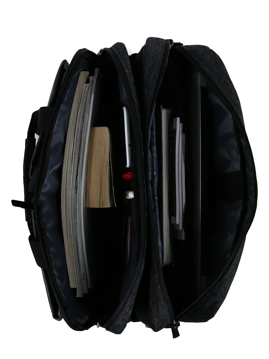 Sacoche Ordinateur Bagsmart Commuter 15.6 Pouces - Léger et Résistant – Image 9