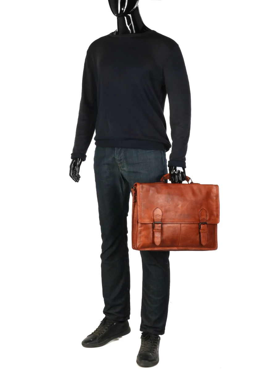 Sac Ordinateur 15.6 Pouces Bear Design Cow Lavato Guus - Style et Protection – Image 15