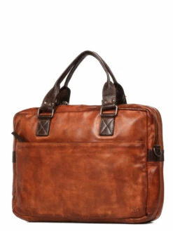 Sacoche Ordinateur Bear Design Cow Lavato Leandro 14 Pouces - Sac Porte-Ordinateur Tendance et Pratique