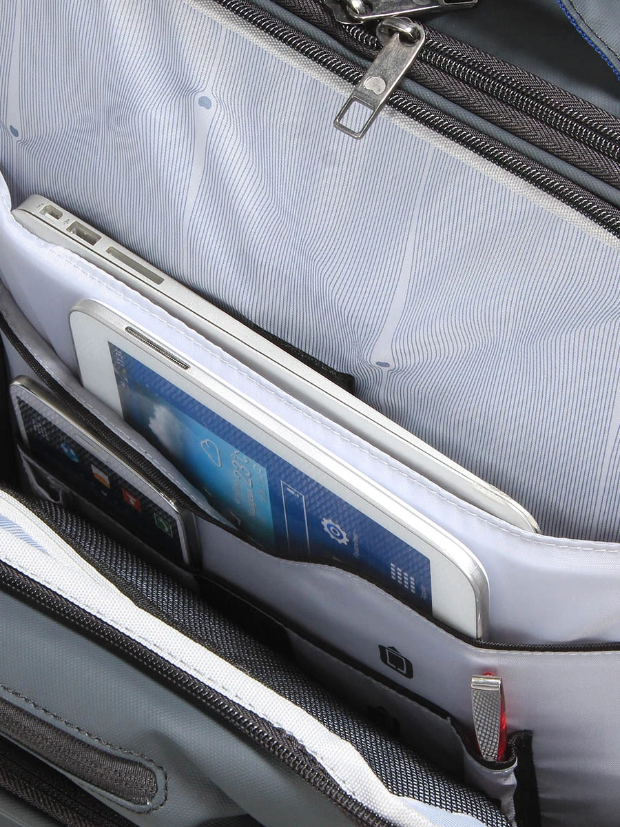 Sac à Dos Ordinateur à Roulettes Delsey Parvis Plus WPS Imperméable 17.3 Pouces - Noir – Image 11