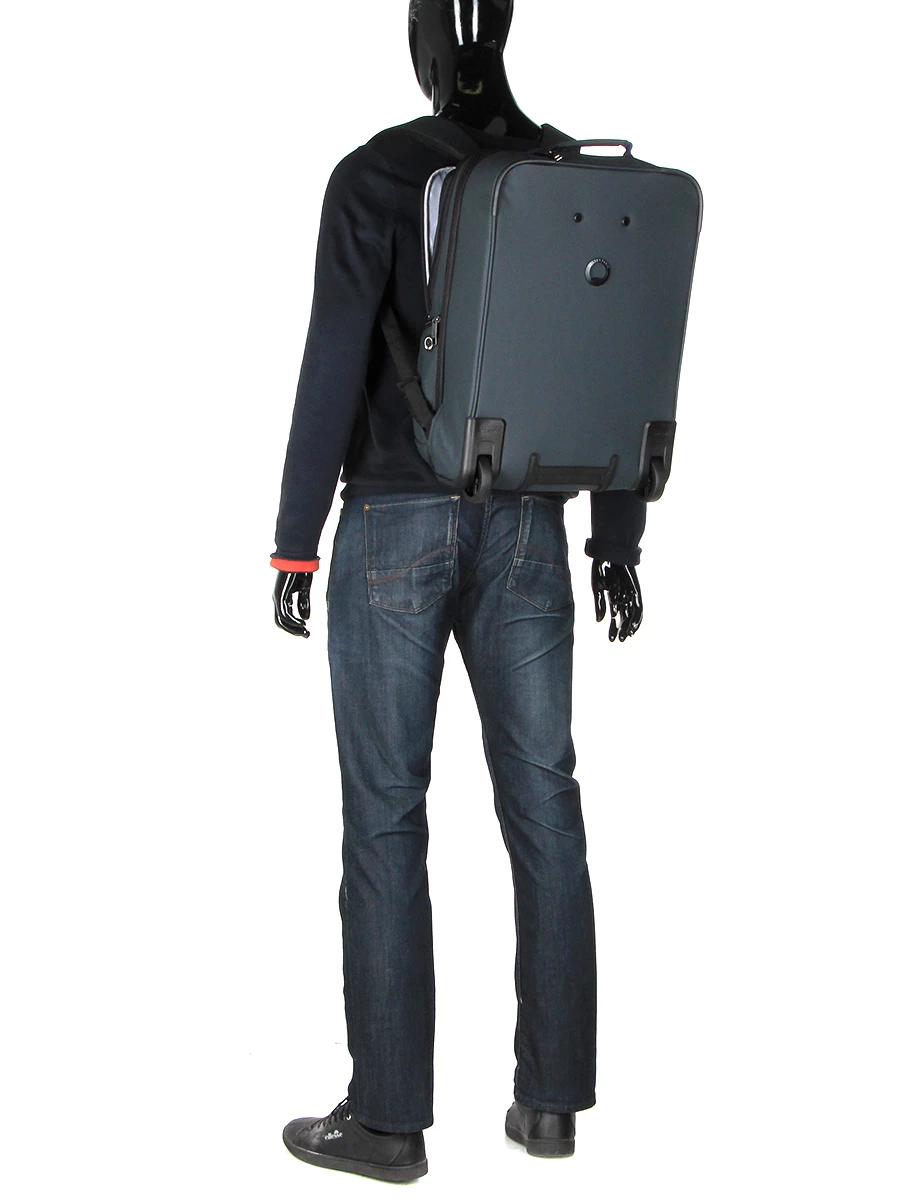 Sac à Dos Ordinateur à Roulettes Delsey Parvis Plus WPS Imperméable 17.3 Pouces - Noir – Image 18