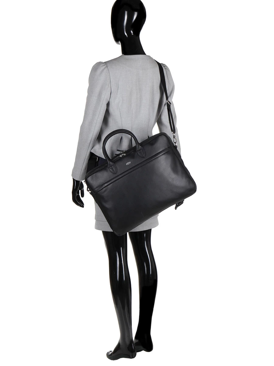 Sacoche Ordinateur JUMP Uppsala Cuir 17 Pouces - Élégance et Fonctionnalité – Image 16